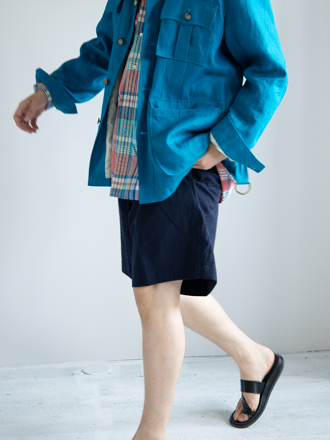 Summer Ivy Shorts Seersucker