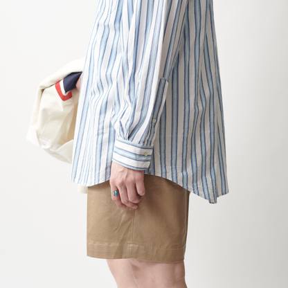 Relax Band Collar Shirt