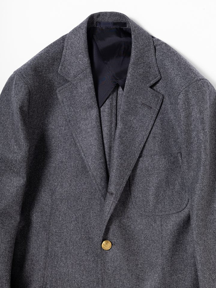“West Point Blazer” フランネルの前合わせ
